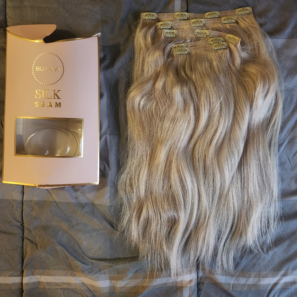 Bellami Clip In Hair Extensions Invisible Weft